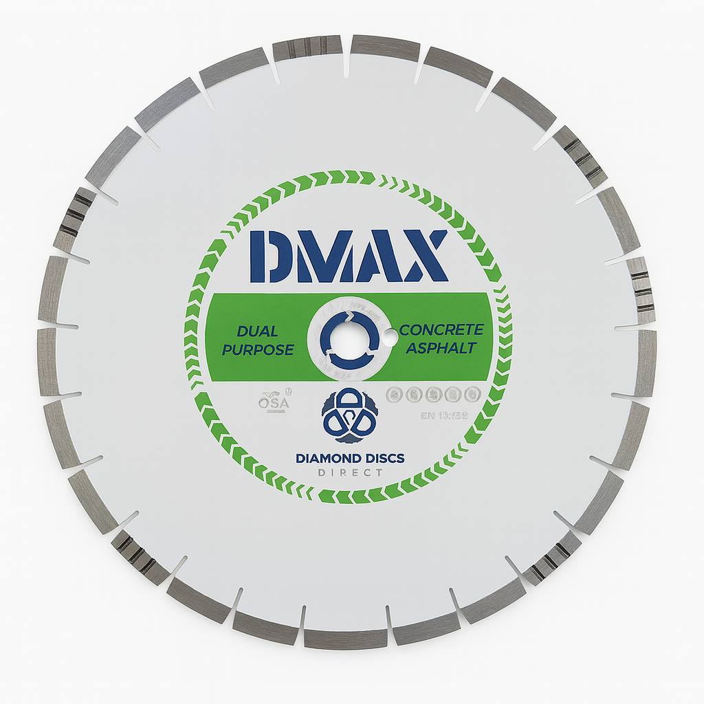D-Max Dual Purpose Diamond Blade – Concrete & Asphalt Cutting