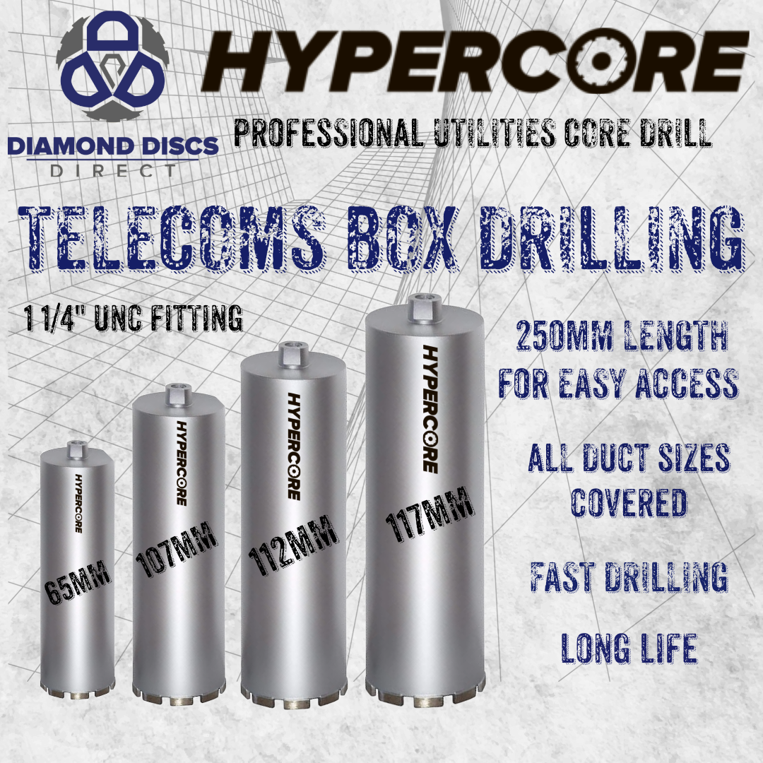 Hypercore Professional Wet Utilities Core Drills
