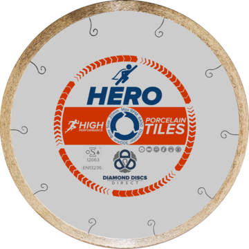 Hero Wet cutting Porcelain Diamond Blade
