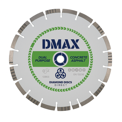 D-Max Dual Purpose Diamond Blade – Concrete & Asphalt Cutting