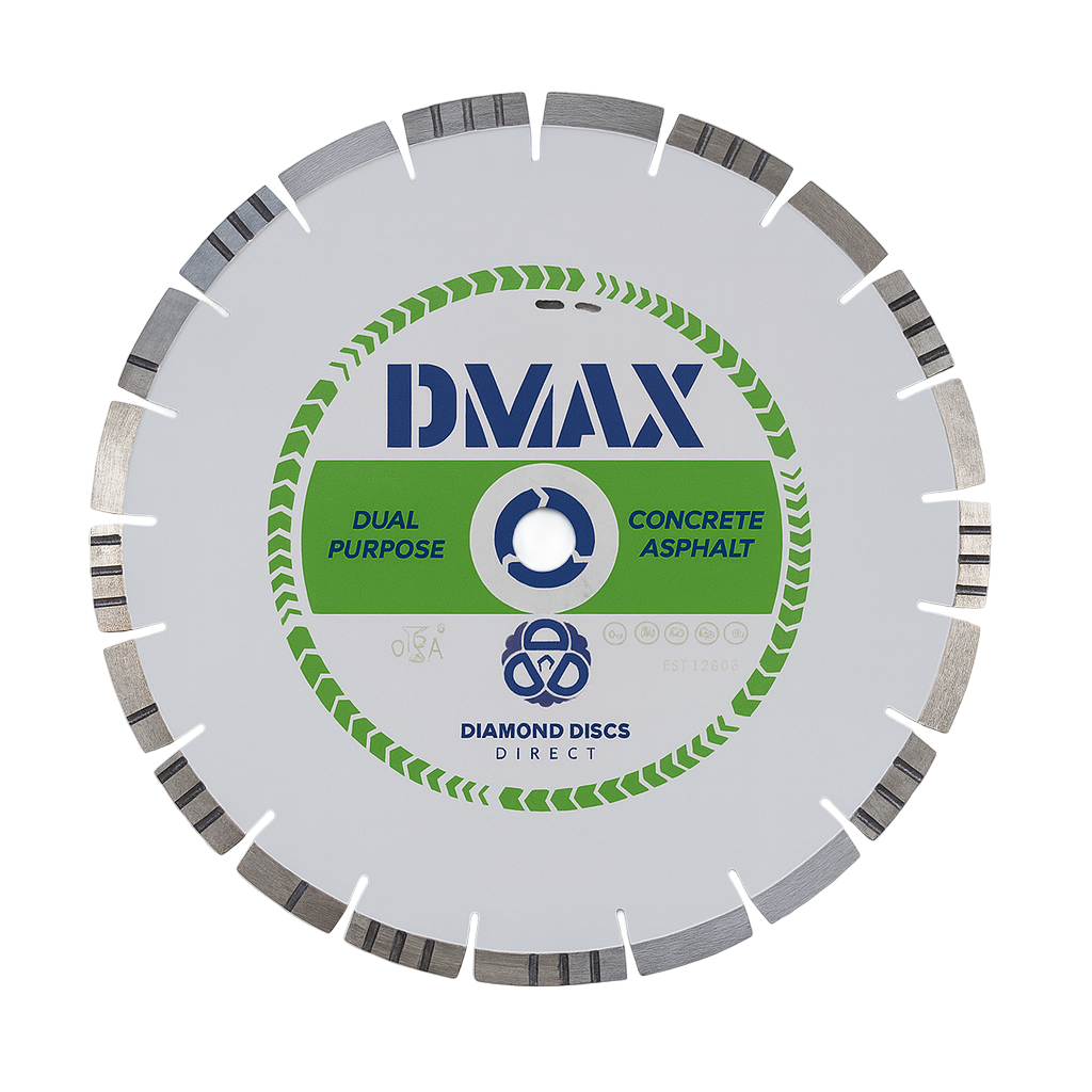 D-Max 300mm Dual Purpose Diamond Blade - 20mm Bore for Stihl/Husqvarna Saws