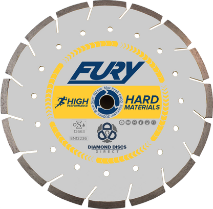 Fury Hard Materials Diamond Blade